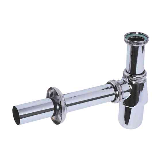 Wirquin Сифон для раковины латунный 1¼"×Ø32мм WIRQUIN (9541206) Киев