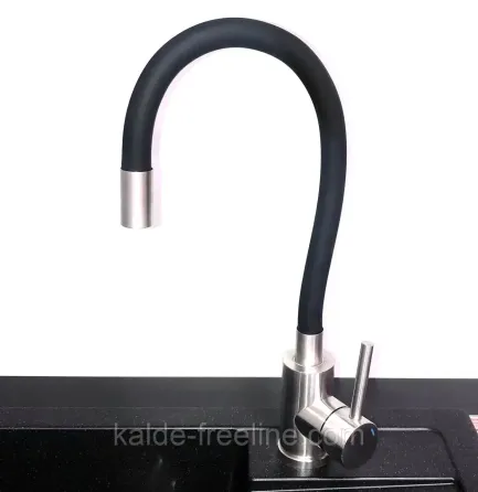 Смеситель для мойки ZERIX SUS-011 черный Харьков