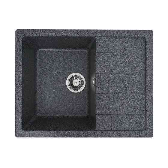 Гранітна мийка для кухні VALESO INTENSO 6550 матова Графіт Коломыя