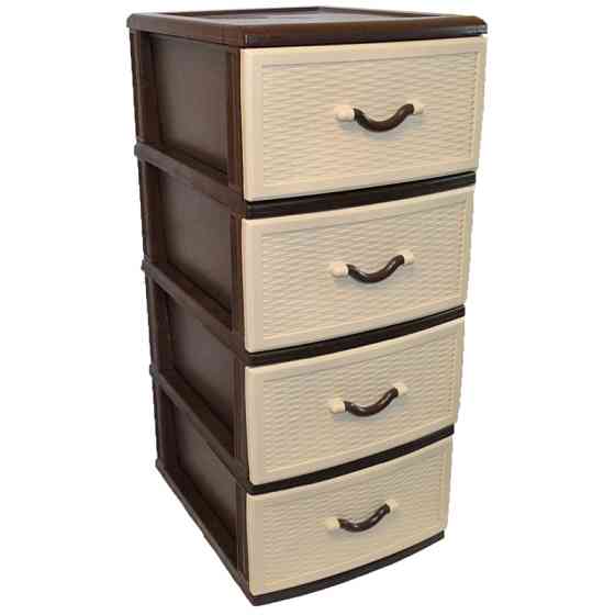 Комод пластиковий Style (Стиль) 4 ящики 48х38х88 Одеса