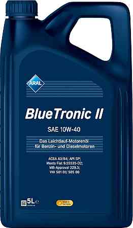 Моторна олива Aral BlueTronic 10W-40 5L — надійний захист двигуна та стабільна робота в будь-яких умовах Ковель