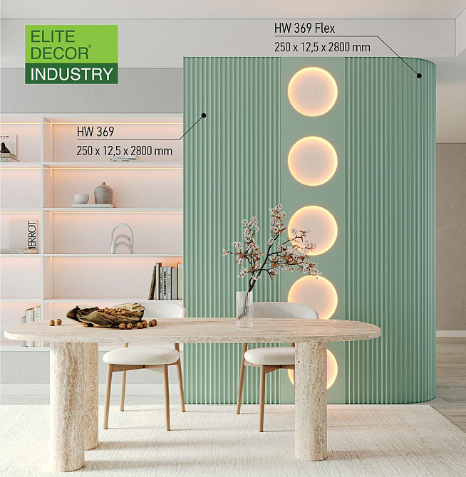 Панель декоративна з полімеру Grand Decor HW 369 Дніпро - фото 4