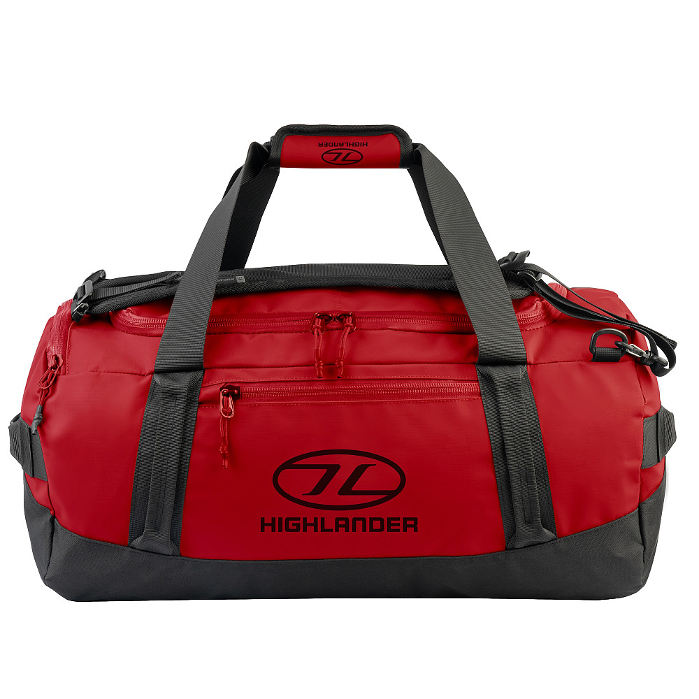 Сумка дорожная водозащитная Highlander Hauler Duffel 45L Red (DB132-RD) Киев - изображение 1