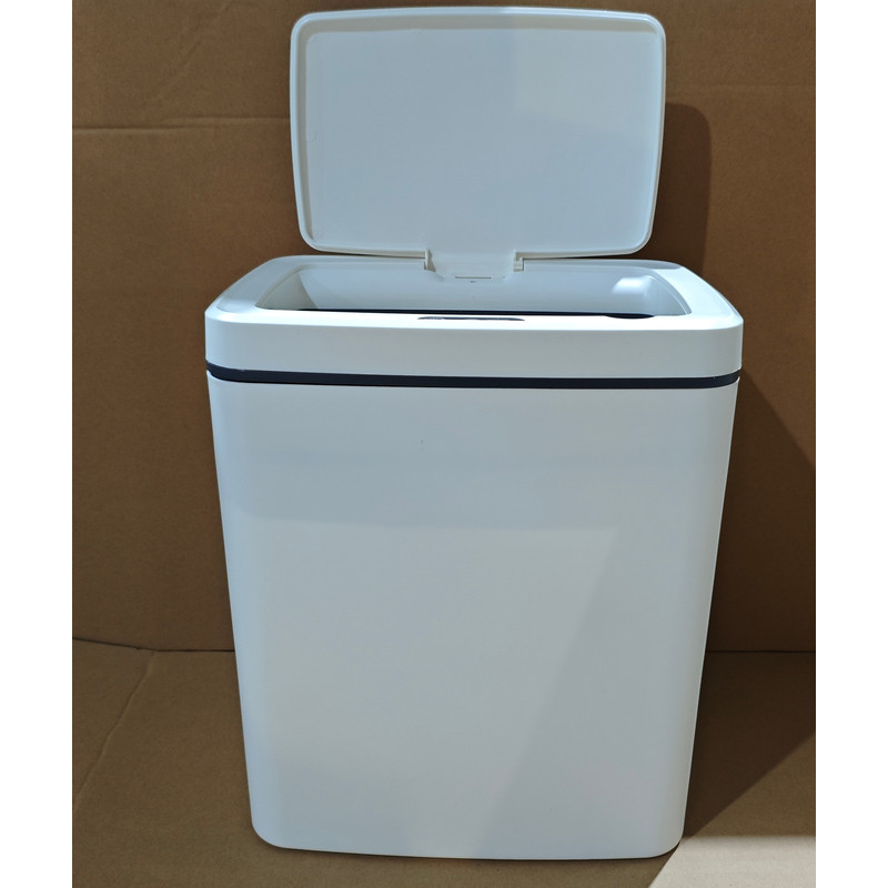 Мусорное ведро сенсорное прямоугольное Mixxus WAVE-TC0110 White 10 л цвет белый (MI7073) Харьков - изображение 8