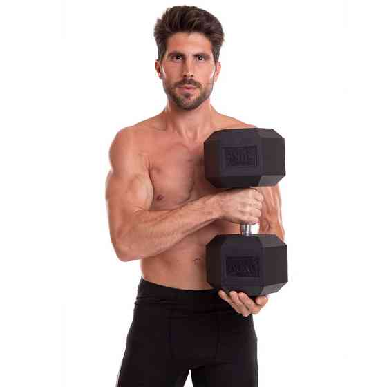 Гантель 50 кг цільна шестигранна Zelart-2679-50 Київ