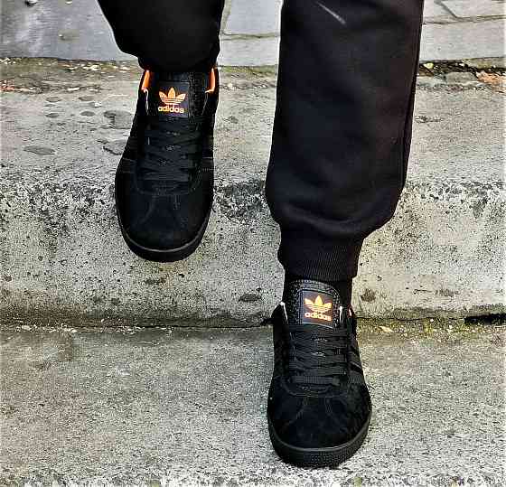 Кроссовки Adidas Gazelle Черные Адидас Женские Газели (размеры: 36,37,38,39,40,41) Видео Обзор Днепр