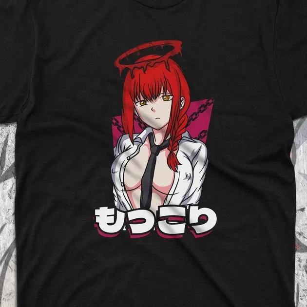 Футболка для підлітка хлопчика з принтом Человек Бензопила Макіма 140E Розмір 160 Anime10502 Дніпро - фото 4