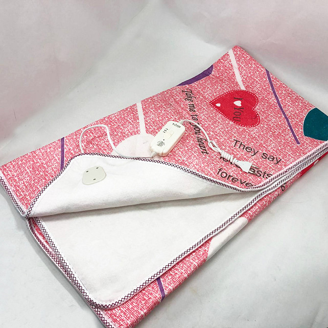 Електро ковдра електрична Electric Blanket 170х150 см, Електричне простирадло для дому NQ-26 Одеса - фото 3