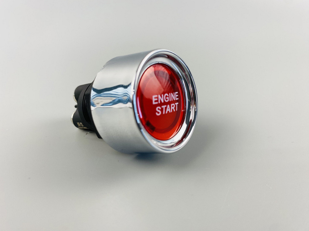 Кнопка СТАРТ-СТОП пуску двигуна, 50 А, 12-24V, діаметр 33 мм, 3 ніжки Мукачево - фото 3