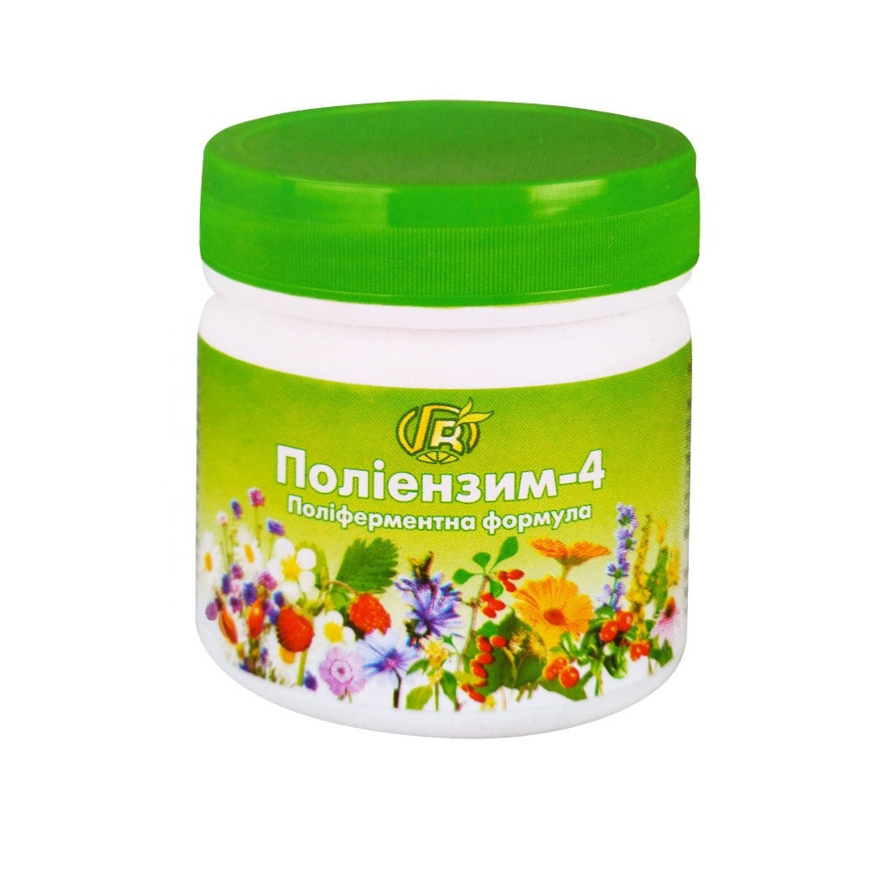 Поліензим-4 Поліферментна формула / ТМ Грін-Віза / 280 мл Київ - фото 1