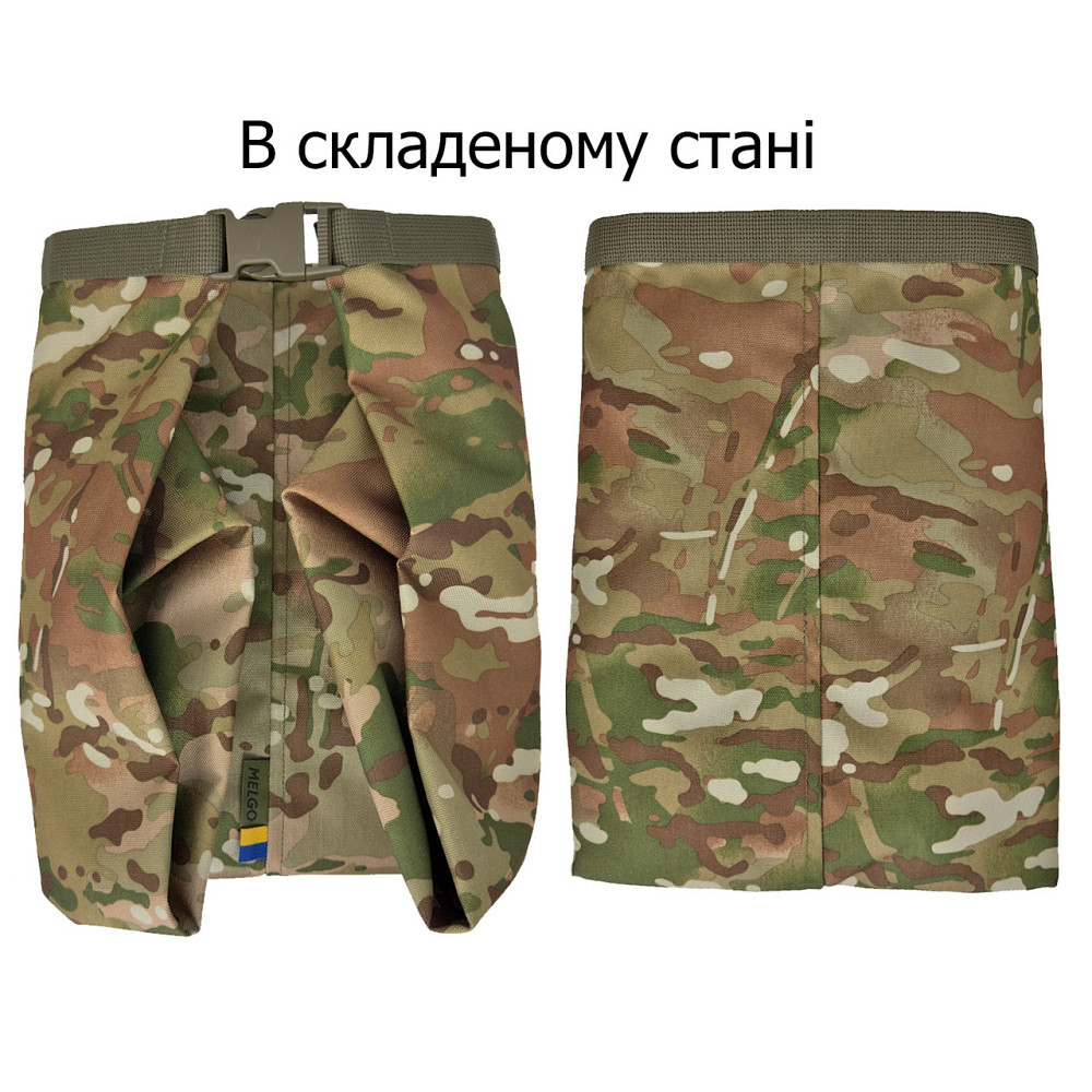 Сумка - Баул тактичний 45 л полікордура Мультикам  (армійський, вологозахисний речовий мішок) Запоріжжя - фото 6