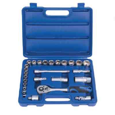 Набір головок Стандарт з тріскачкою 3/8" 27 шт. (ST-3827) Вінниця