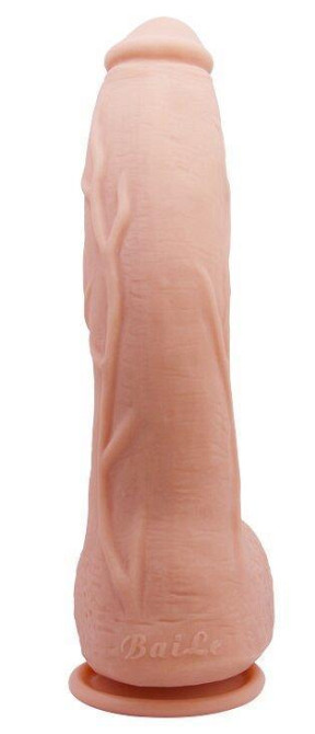 Фаллоимитатор на присоске Baile Beautiful JACK 10,2'' Flesh, BW-008039NR Sex Aura Киев - изображение 7