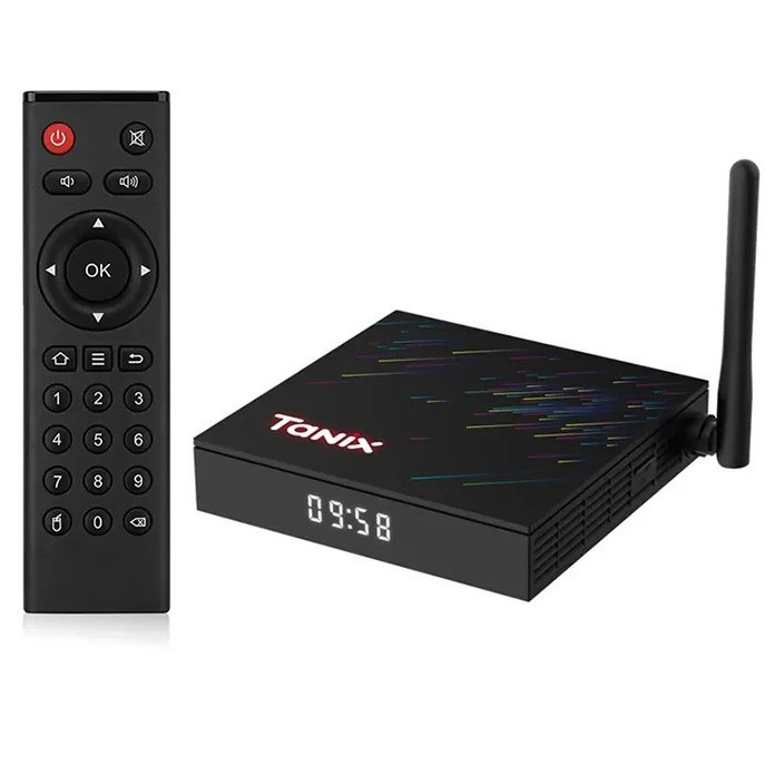 Смарт ТВ приставка Tanix TX68 4/64 Гб Smart TV Box Android 12 Андроїд ТВ бокс Київ - фото 1