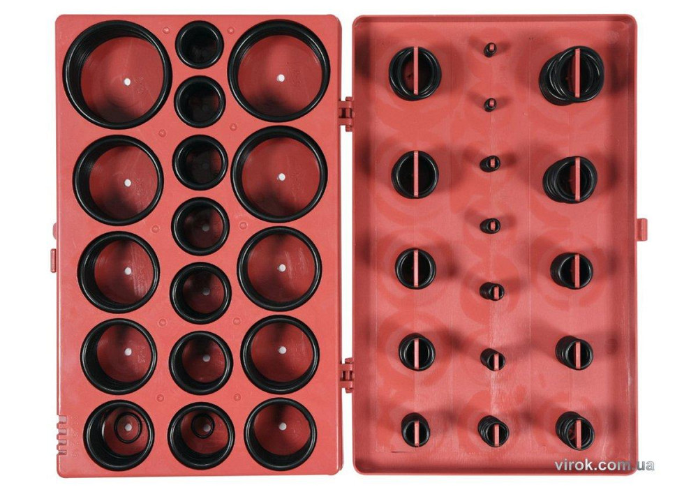 Набір гумових прокладок YATO : Ø=3- 50 мм, 419 шт [5/20/420] Одеса - фото 1