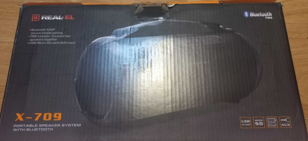 Акустическая система новая Real-El X-709 Black. Харьков - изображение 7