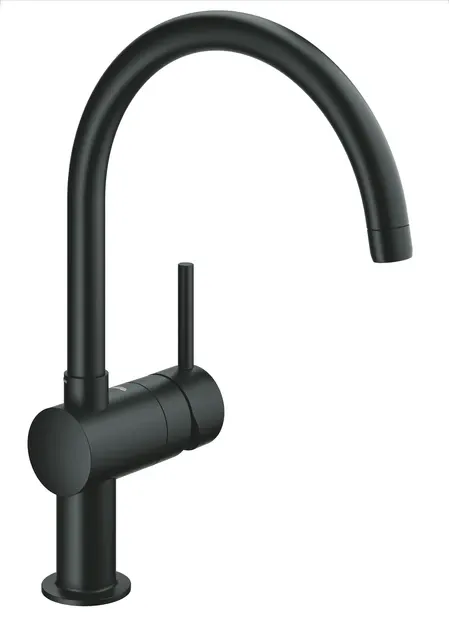 Змішувач для кухні Grohe Minta 32917KS0 чорний глянець Київ - фото 1