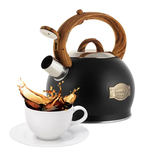 Чайник 2л нержавіюча сталь зі свистком з ручкою 