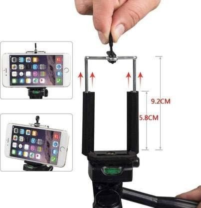 Алюмінієвий штатив для цифрової камери 35-102 см з чохлом Київ - фото 5