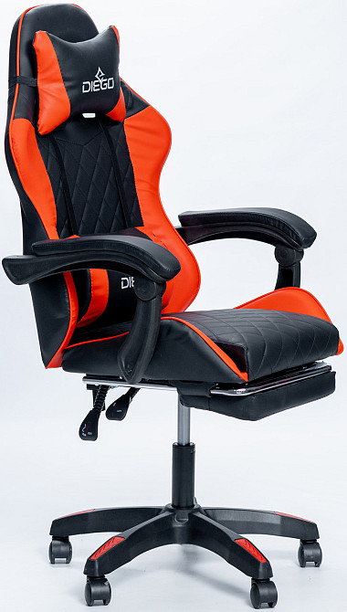 Крісло геймерське DIEGO AERO Black-Red Київ - фото 2