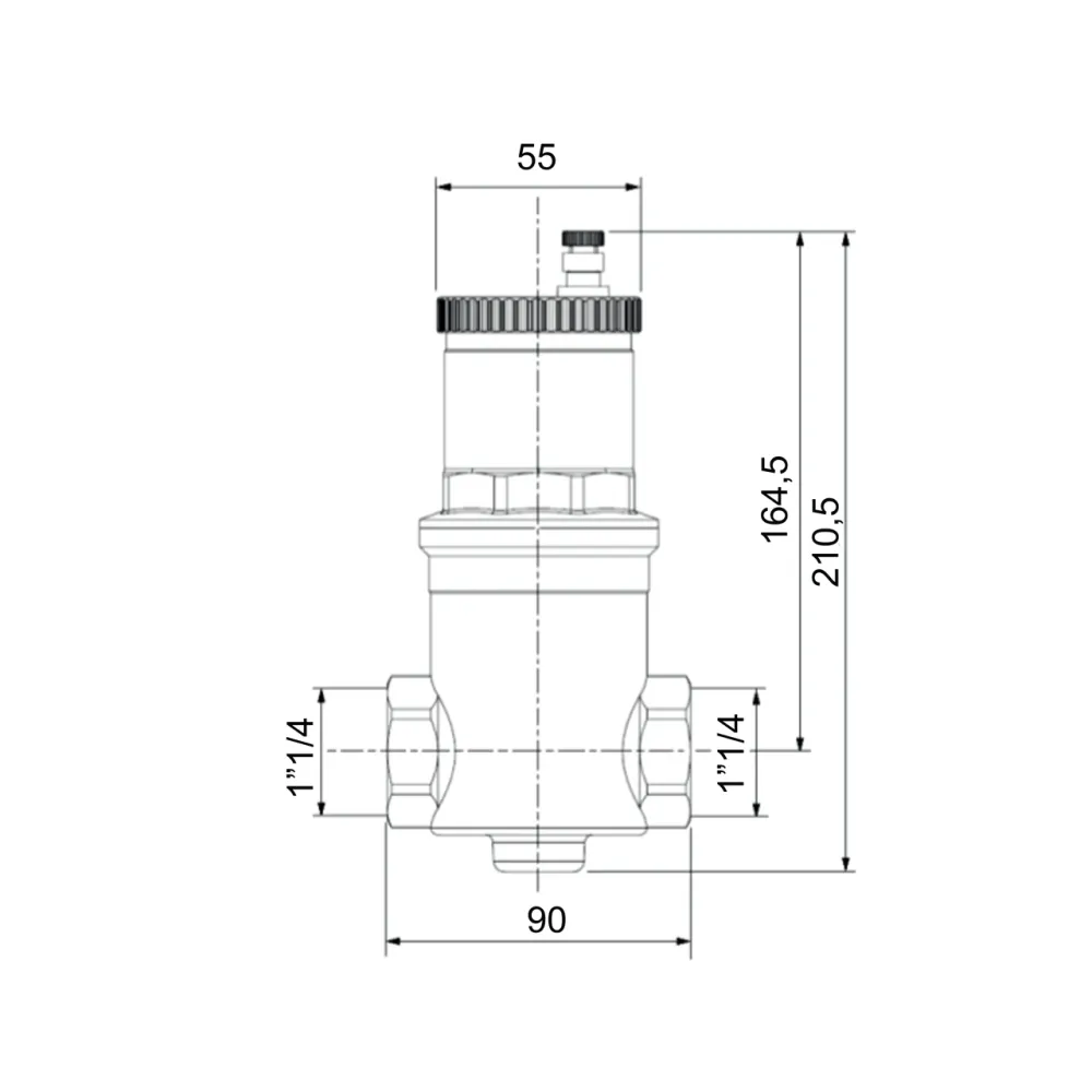 Повітровідвідник Icma автоматичний (дегазатор) 1 1/4" No740 Київ - фото 2