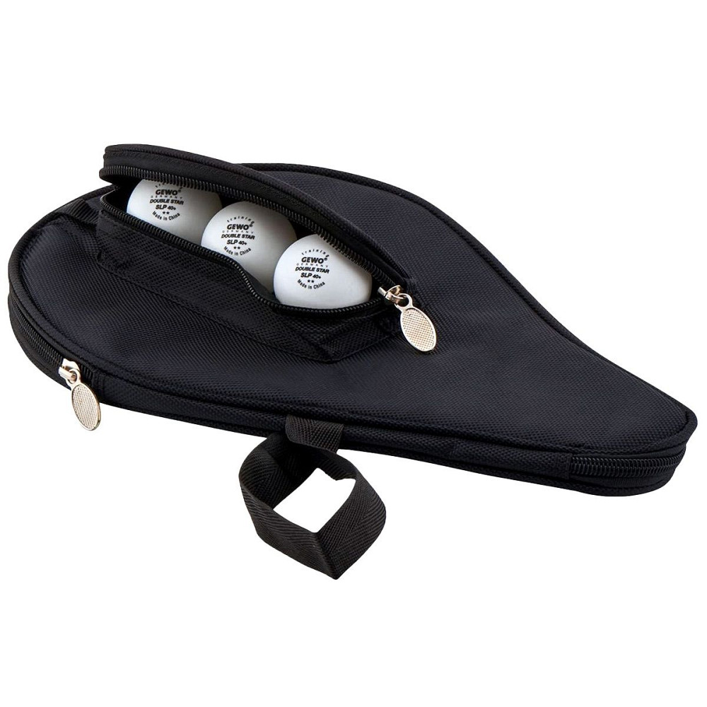 Чехол для ракетки Gewo Round Cover Master с отделением для мячей Black/Red (89679130) Киев - изображение 3