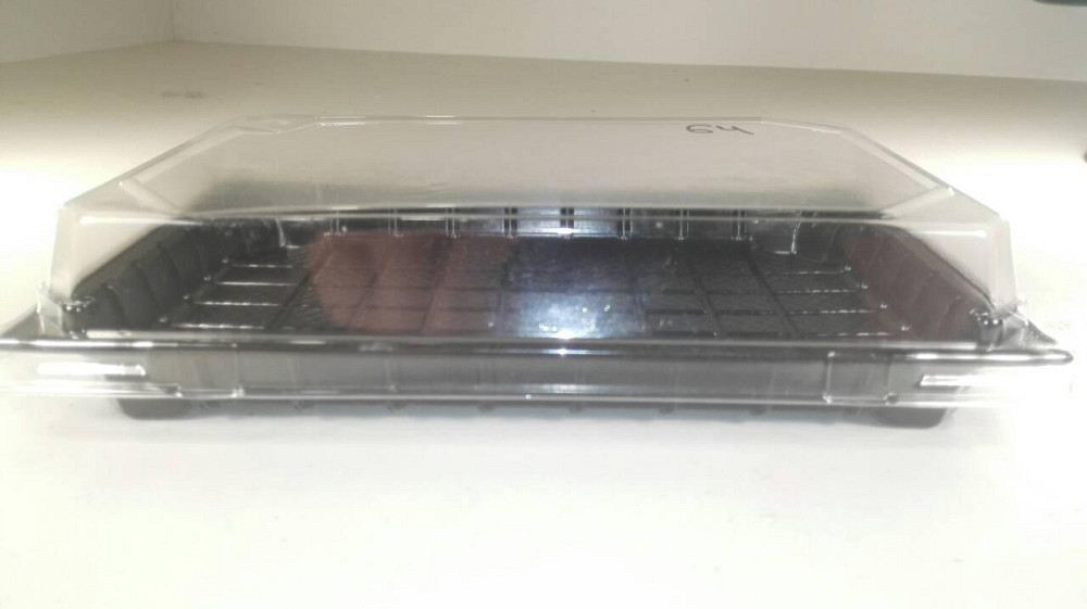 Упаковка для суші з кришкою ПС-64Д 20,5*13,5 см 50 шт/уп. Харків - фото 2