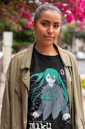 Футболка для мальчика аниме Сериал Експериментс Лаин Лаин оверсайз (рост от 165 до 180 ) Черний AnimeJ0938m Днепр