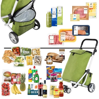 Сумка-візок ShoppingCruiser 3 Wheels Green (650071) (930792) Вінниця - фото 7