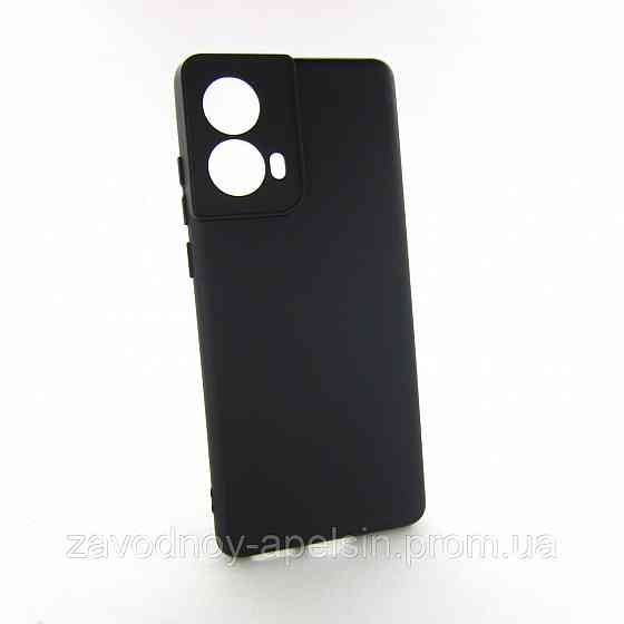 Motorola Edge 50 Fusion Силіконовий чохол Захист камери (чорний) Одеса