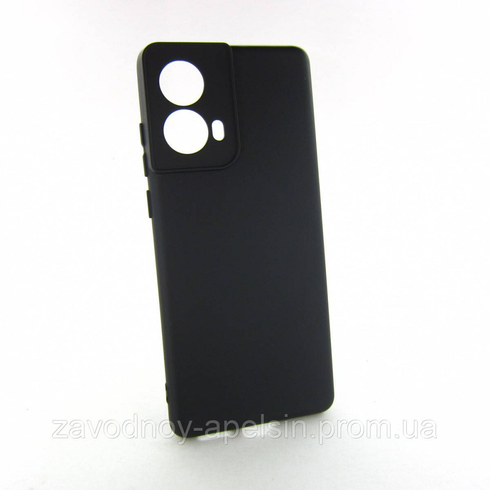 Motorola Edge 50 Fusion Силіконовий чохол Захист камери (чорний) Одеса - фото 1