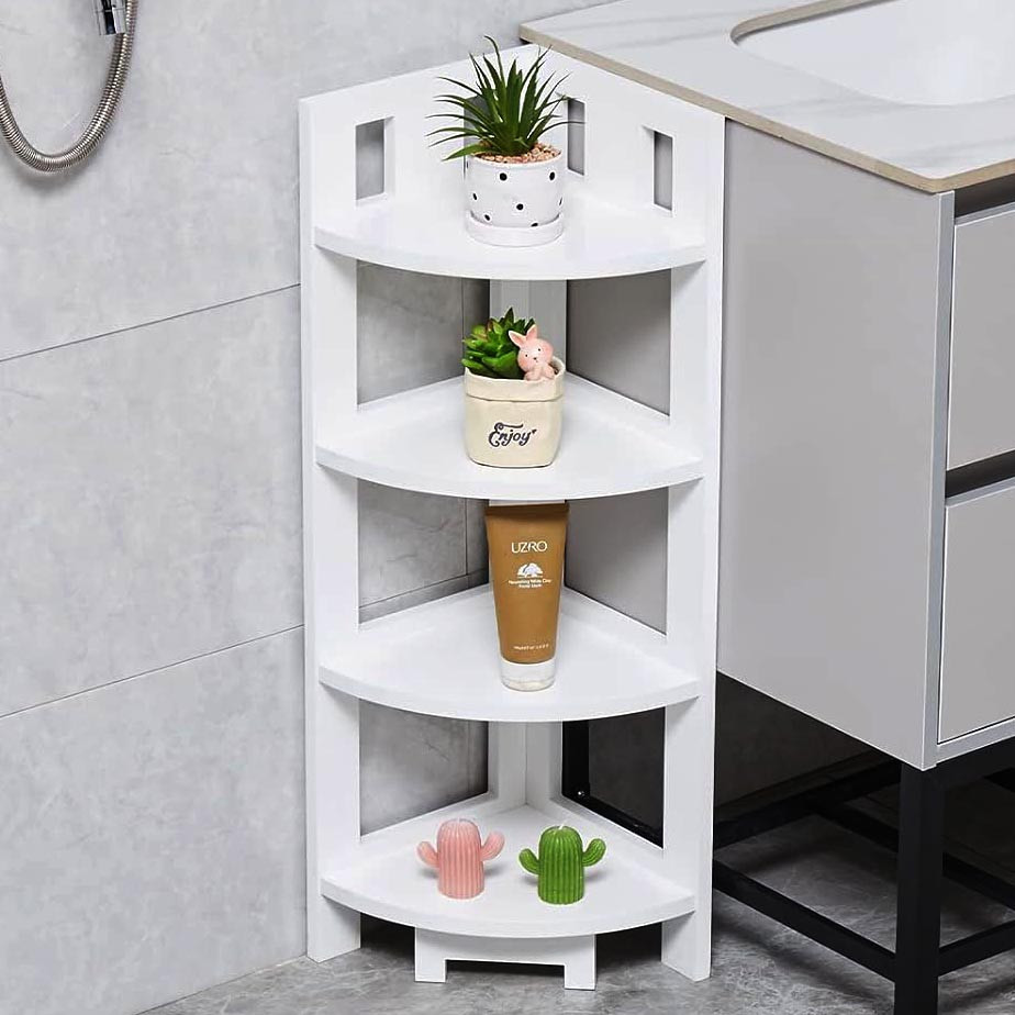 Стеллаж кутовий для ванної "Привальта 30" зефір Миколаїв - фото 3