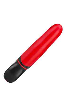 Стильний компактний вібратор AMOR BIG VIBRATOR REAL BIG Red (Застосунок НЕ Функціонує!) Sex Aura Київ