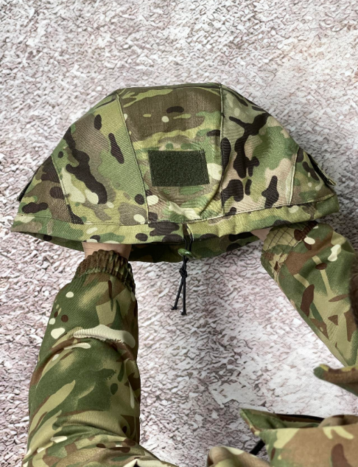 Чохол на шолом маскувальний мультикам Кавер чохол на каску шолом маскувальний тактичний Дніпро - фото 6