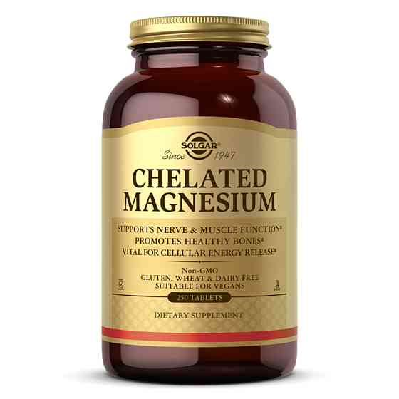 Chelated Magnesium - 250 tabs Луцьк