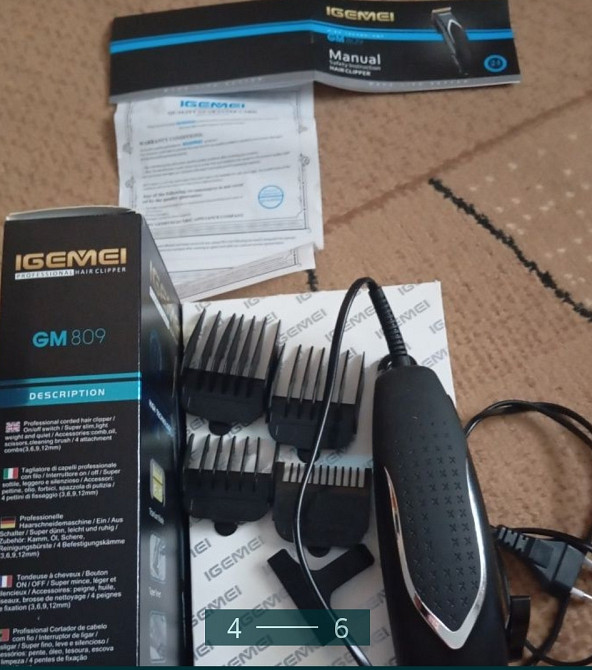 Машинка для стриження волосся Професійна: I GEMEI Київ - фото 1
