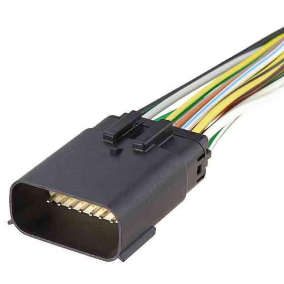 Роз'єм конектор с проводом, 16-кон., Фара, 33482-1601, 33482-8601, 33482-1637, Molex Америка Ford Київ