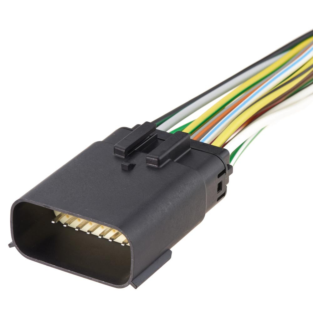 Роз'єм конектор с проводом, 16-кон., Фара, 33482-1601, 33482-8601, 33482-1637, Molex Америка Ford Київ - фото 1