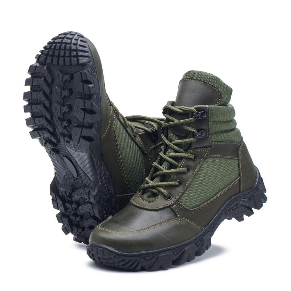 Тактичні черевики, шкіряні, кордура. міцні ЗСУ 36 (23,3) Харків - фото 9