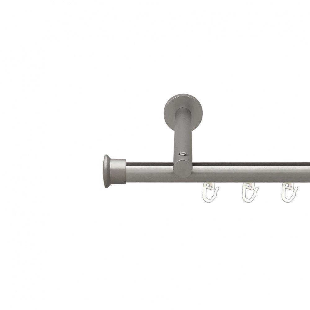 Карниз Orvit Дуо металевий однорядний циліндр на профіль (16 см) профільна труба  Сатин 19 мм 200 см (00-00015101) Львів - фото 1