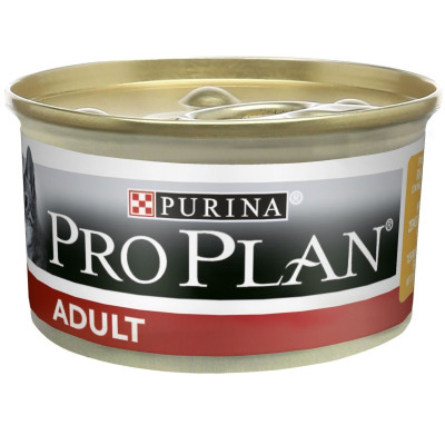 Вологий корм для кішок Purina Pro Plan Adult З куркою 85 г (8445290173218) Вінниця - фото 1