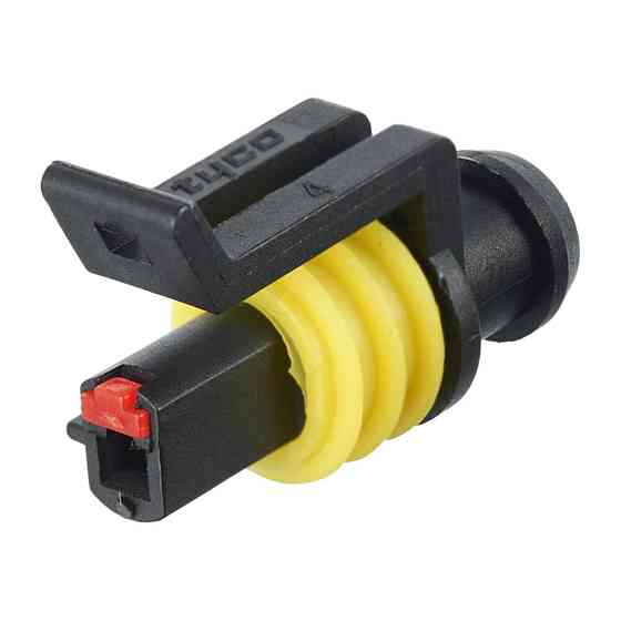 Роз'єм конектор 1-кон., Датчик Давления Масла, 282079-1, 1-282079-1, 282079-2, TE Америка, Buick, Cadillac, Chevrolet, Daewoo Київ