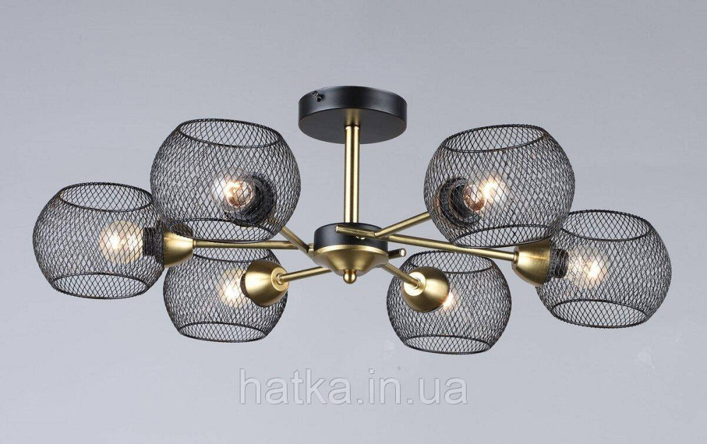 Люстра в стиле лофт B N6565/6 BK+COP Киев - изображение 1