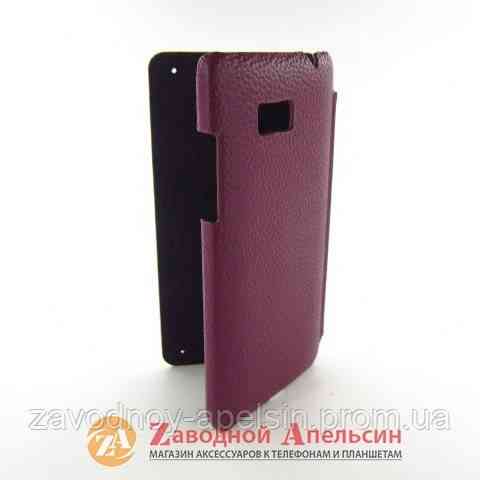 Чохол книжка HTC Desire 600 Melkco purple шкіра Одеса