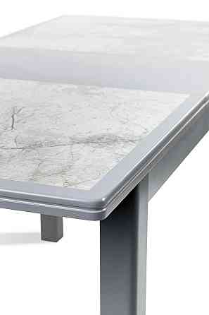 Стіл обідній Делі (1150+390)*740, сірий Київ