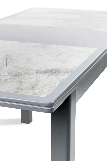 Стіл обідній Делі (1150+390)*740, сірий Київ - фото 2