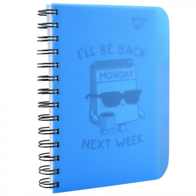 Блокнот Yes В6 I`ll be back 144 аркуша пластикова обкладинка (681991) Вінниця - фото 3