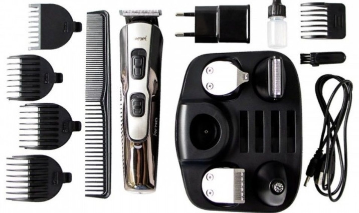 Профессиональная машинка для стрижки Gemei GM 592 10 в 1 Киев - изображение 3