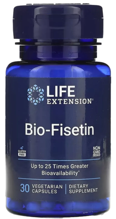 Физетин для омоложение клеток Life Extension Bio- Fisetin 30 капсул Киев