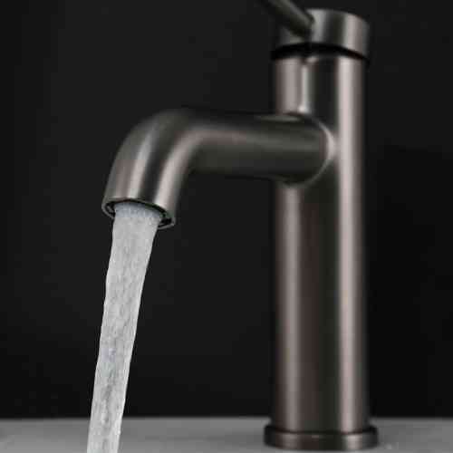 Змішувач для раковини Gappo G1006-9 графіт Київ